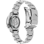 Seiko 5 Sports SKX Automatic Cream Dial Silver Steel Strap Watch For Men - SRPK31K1