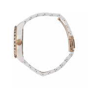 Fossil FB-01 Analog White Dial White Ceramic Strap Watch for Women - CE1107