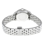 Tissot Le Locle Automatic Small Lady Black Dial Silver Steel Strap Watch For Women - T41.1.183.53