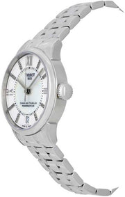 Tissot Chemin Des Tourelles Powermatic 80 Helvetic Silver Dial Silver Steel Strap Watch For Women - T099.207.11.116.00