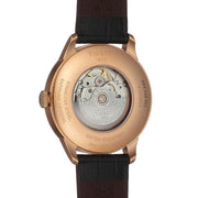 Tissot Chemin Des Tourelles Powermatic 80 Silver Dial Brown Leather Strap Watch For Men - T099.407.36.037.00