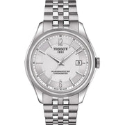 Tissot Ballade Powermatic 80 Cosc Silver Dial Silver Steel Strap Watch For Men - T108.408.11.037.00