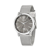 Maserati Epoca Grey Dial Grey Mesh Bracelet Watch For Men - R8853118002