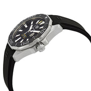 Tag Heuer Aquaracer Calibre 5 Automatic Black Dial Black Rubber Strap Watch for Men -  WAY211A.FT6151