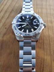 Tag Heuer Aquaracer Black Dial Watch for Men - WAY2010.BA0927