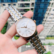 Tissot Chemin des Tourelles Powermatic 80 Silver Dial Two Tone Steel Strap Watch for Men - T099.407.22.038.02