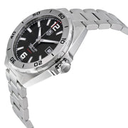 Tag Heuer Formula 1 Automatic Black Dial Silver Steel Strap Watch for Men - WAZ2113.BA0875